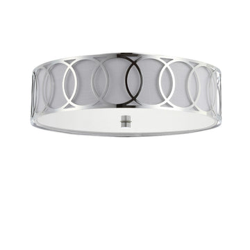 Aria Metal LED Flush Mount - JONATHAN Y